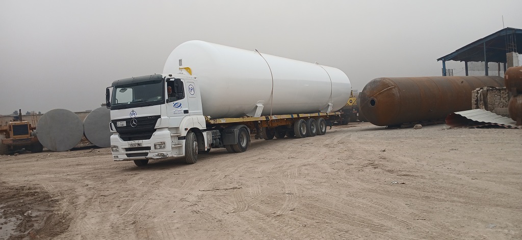 تریلرهای حمل گاز -حمل گاز LPG